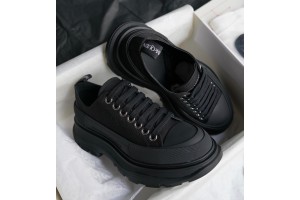 Alexander McQueen Tread Slick Black Sneakers