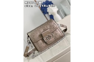 Louis Vuitton Dauphine Monoglam LV Circle Bag