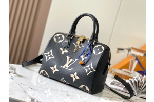 Louis Vuitton Speedy Bandoulière 25 Bicolor Monogram Empreinte Leather