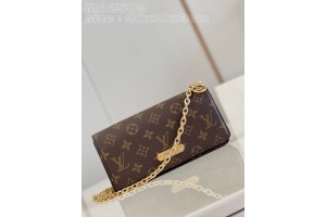 Louis Vuitton Lily wallet on chain Monogram