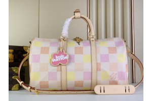 Louis Vuitton Keepall 45 Bandoulière Damierlicious Giant Damier