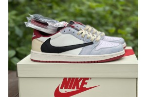 Travis Scott Fragment Air Jordan 1 Low OG CM7866-125