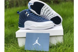 Air Jordan 12 Retro "Indigo" Stone Blue 130690-404