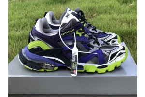 Balenciaga Track Trainer 4.0 Grey-Blue-Green