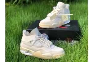Jordan 4 Retro Off-White Sail (W) CV9388-100