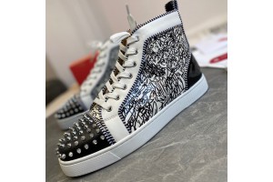 Christian Louboutin Louis - High Top Sneaker 