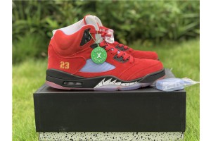 2019 Trophy Room x Air Jordan 5 JSP "University Red"