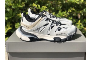 Balenciaga Track White Black Faded Sneaker 542023- W1GC4