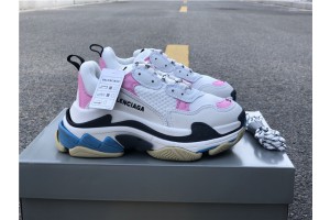 Balenciaga Triple S Sneaker WhiteBluePink 541624-W06E2-7352