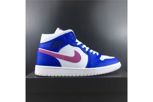 Air Jordan 1 Mid Hyper Royal Hyper Violet - 554724-451