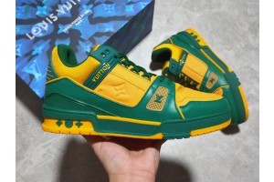 Louis Vuitton Trainer Green Yellow 1A8WFY