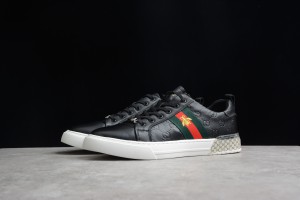 Gucci Black Embroidered Bee Ace Sneakers 431942-02JPO-60539