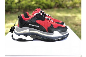 Balenciaga Triple S Red Black (Pre-Distressed) 516440-W09O7-6576