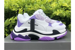 Balenciaga Triple S White Violet