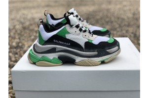 Balenciaga Triple S Sneaker White/Green/Black 516590-W09O6-9063