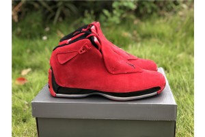 Air Jordan 18 Retro Toro "Red Suede" AA2494-601 