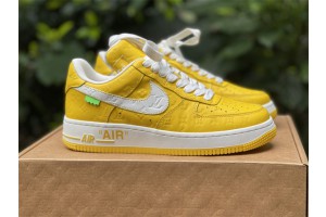 LV x Nike Air Force 1 Low ‘Yellow’