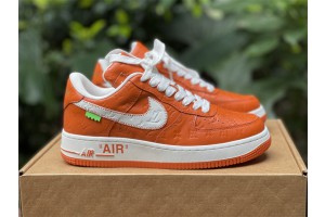 LV x Nike Air Force 1 Low ‘Orange’