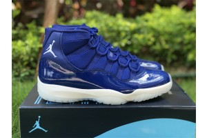 Air Jordan 11 Retro High Midnight NAVY White