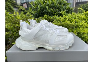 Balenciaga Track Sneaker Clear White