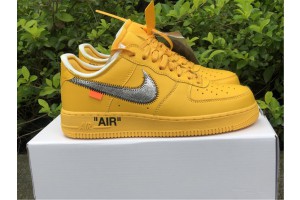 Off-White x Nike Air Force 1 Low University Gold DD1876-700
