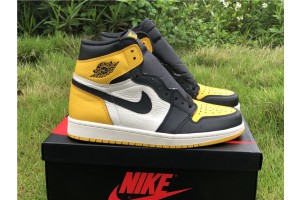 Air Jordan 1 Retro High OG Yellow Toe AR1020-700