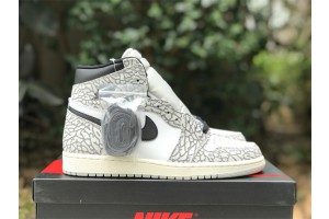 Air Jordan 1 High OG White Cement
