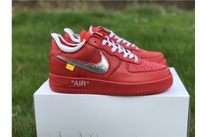 Off-White x Nike Air Force 1 Low "Red" CI1173-600