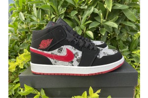 Air Jordan 1 Mid Newspaper Air Times - 852542-061 