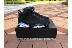 Air Jordan 6 Retro "UNC" Black University Blue 384664-006