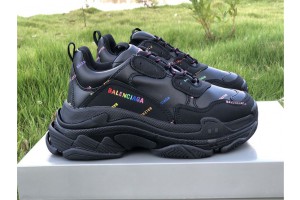 Balenciaga Triple S Letter Colorful Sneaker 524039- W2FA1 -1210