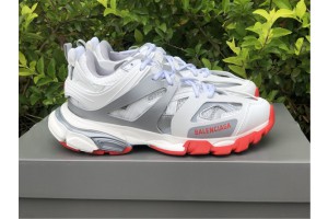 Balenciaga Track Sneaker White/Red/Grey 