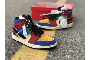 Air Jordan 1 Mid SE Fearless Blue the Great - CU2805-100 