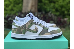Nike SB Dunk Low Pro 'Camo Legion Green'