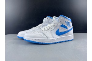Air Jordan 1 Mid UNC (W) - BQ6472-114 
