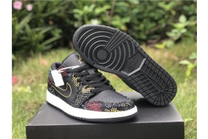 Air Jordan 1 Low Multicolor Snakeskin (W) (2020) - CW5580-001