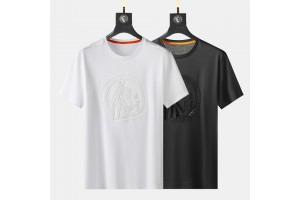Hermes Short Sleeve T-Shirt Black/White