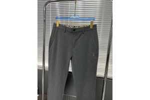 Burberry Trousers Black Grey