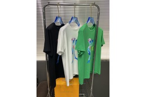 Louis Vuitton donkey brand printing round neck T-shirt