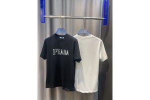 Prada round neck T-shirt