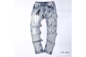 Amiri Distressed Slim-Fit Jeans - Blue