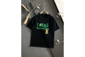 LV Short Sleeve T-shirt - Printing Tiger Head