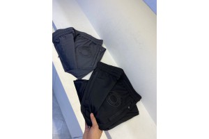Burberry Pants Logo BBR Grey - Black