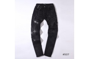 Amiri Black Jeans - Star Logo