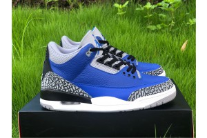Air Jordan 3 Retro Varsity Royal Cement - CT8532-400