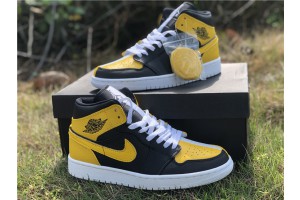 AIR JORDAN 1 MID OG YELLOW - BLACK CJ9219-700 