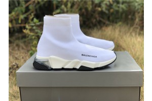 Balenciaga Speed Clear Sole White Sneaker 517319-W07U0-1005