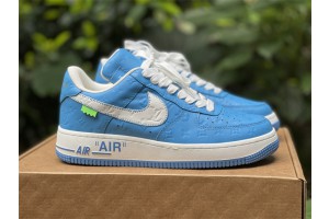 LV x Nike Air Force 1 Low Blue