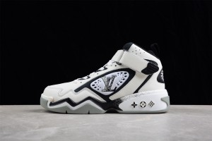 LV Trainer 2 Sneaker - White Black 1AAH95