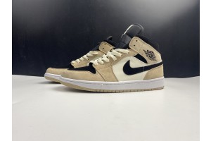 Jordan 1 Mid Barely Orange BQ6472-800